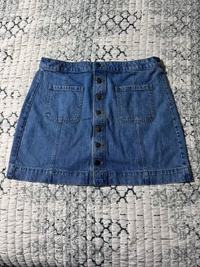 Ann Taylor Loft made and loved Jean Skirt Size 14